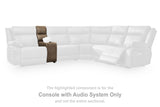 Max-Momentum Biscotti Console with Audio System from Ashley - Luna Furniture