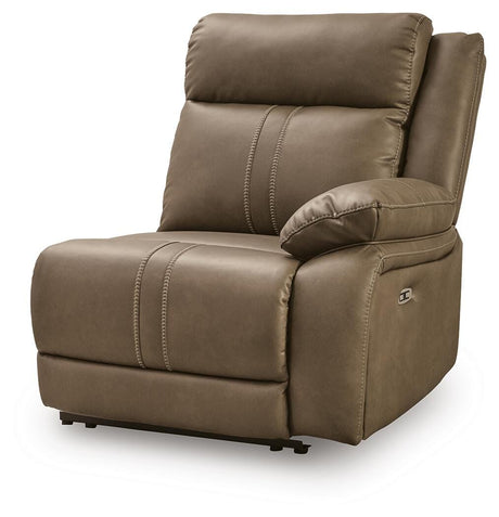 Max-Momentum Biscotti Right-Arm Facing Power Recliner from Ashley Furniture - Luna Furniture