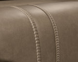 Max-Momentum Biscotti 6-Piece Power Reclining Sectional with Audio Console from Ashley Furniture - Luna Furniture