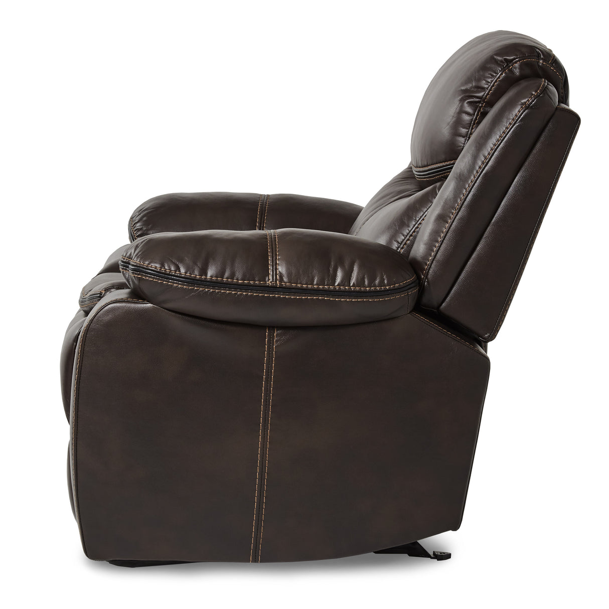 Bastrop Brown Reclining Loveseat from Homelegance - Luna Furniture