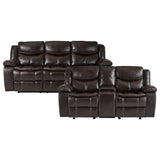 Bastrop Brown Reclining Chair from Homelegance - Luna Furniture