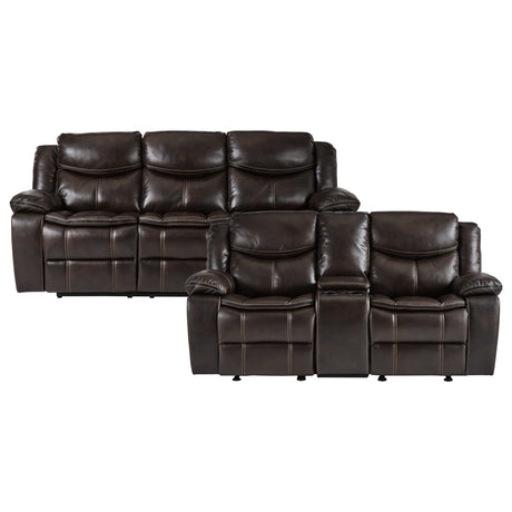 Bastrop Brown Reclining Chair from Homelegance - Luna Furniture