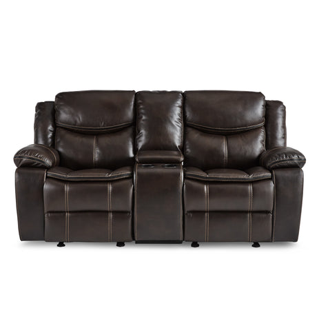 Bastrop Brown Reclining Chair from Homelegance - Luna Furniture
