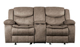Bastrop Brown Reclining Chair from Homelegance - Luna Furniture