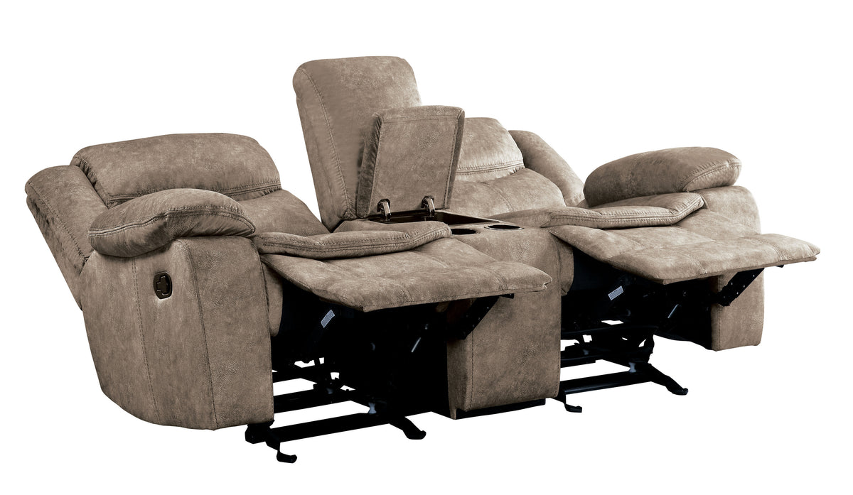 Bastrop Brown Reclining Chair from Homelegance - Luna Furniture