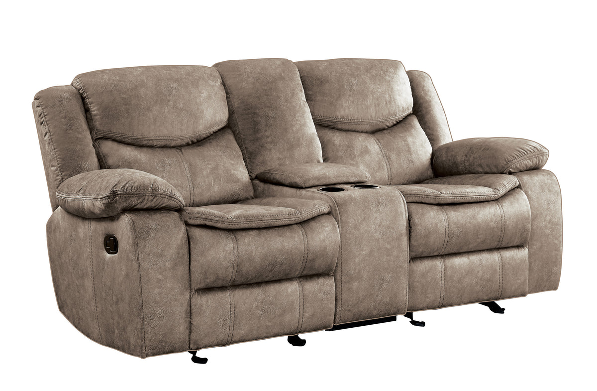 Bastrop Brown Reclining Chair from Homelegance - Luna Furniture