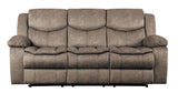 Bastrop Brown Reclining Chair from Homelegance - Luna Furniture