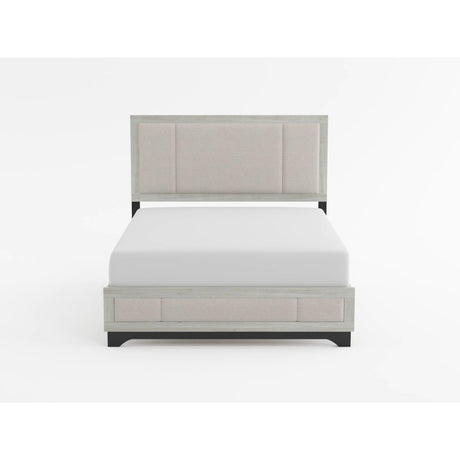 Westport White Oak/Gray Twin Platform Bed from Homelegance - Luna Furniture
