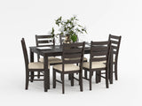 Hillshaw Espresso Pub Chair, Set of 2