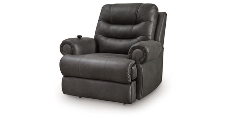 Revived and Restored Granite Power Lift Recliner from Ashley - Luna Furniture