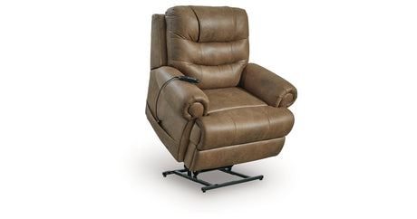 Revived and Restored Earth Power Lift Recliner from Ashley - Luna Furniture