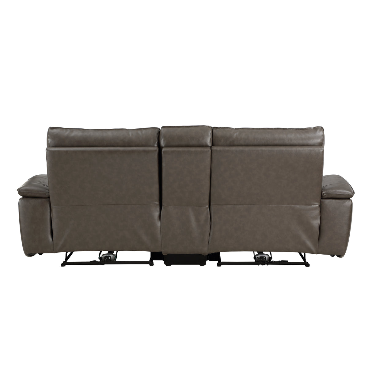 Maroni Dark Brown Leather Power Reclining Chair