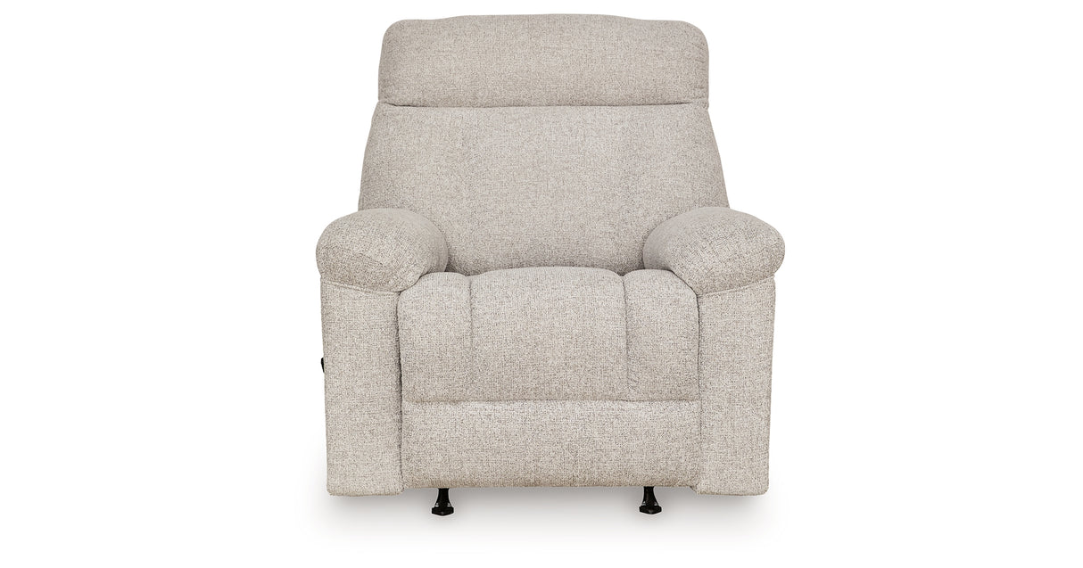 Hoyne Park Cobble Stone Recliner from Ashley - Luna Furniture