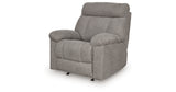 Hoyne Park Smoke Recliner from Ashley Furniture - Luna Furniture