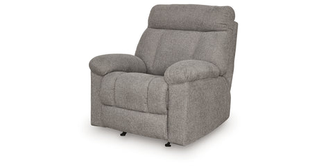 Hoyne Park Smoke Recliner from Ashley Furniture - Luna Furniture
