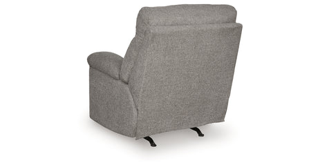 Hoyne Park Smoke Recliner from Ashley Furniture - Luna Furniture