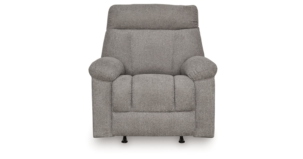 Hoyne Park Smoke Recliner from Ashley Furniture - Luna Furniture