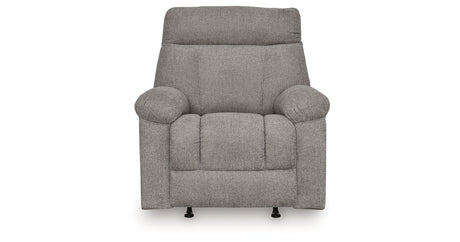 Hoyne Park Smoke Recliner from Ashley Furniture - Luna Furniture