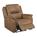 8301BRW-1PW Power Reclining Chair from Homelegance - Luna Furniture