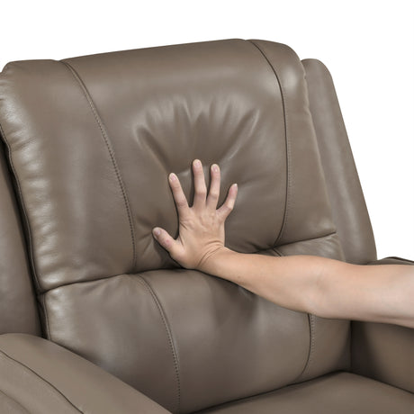 Haven Russet Power Double Reclining Sofa from Homelegance - Luna Furniture