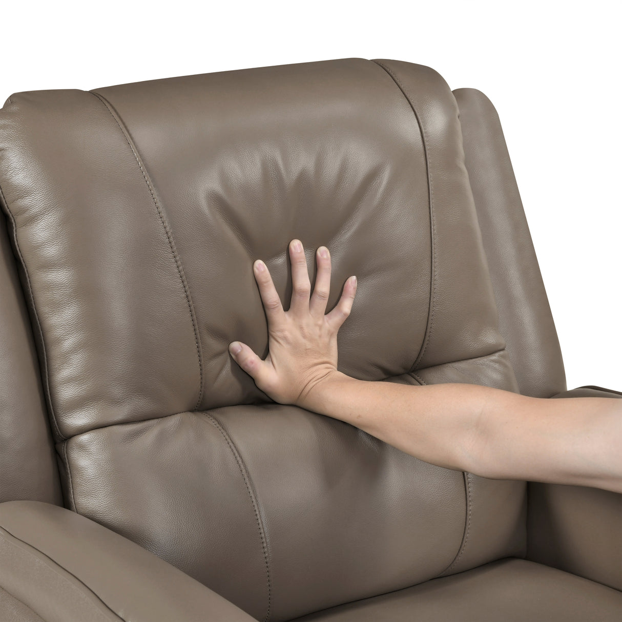 8301DTP-1PW Power Reclining Chair from Homelegance - Luna Furniture