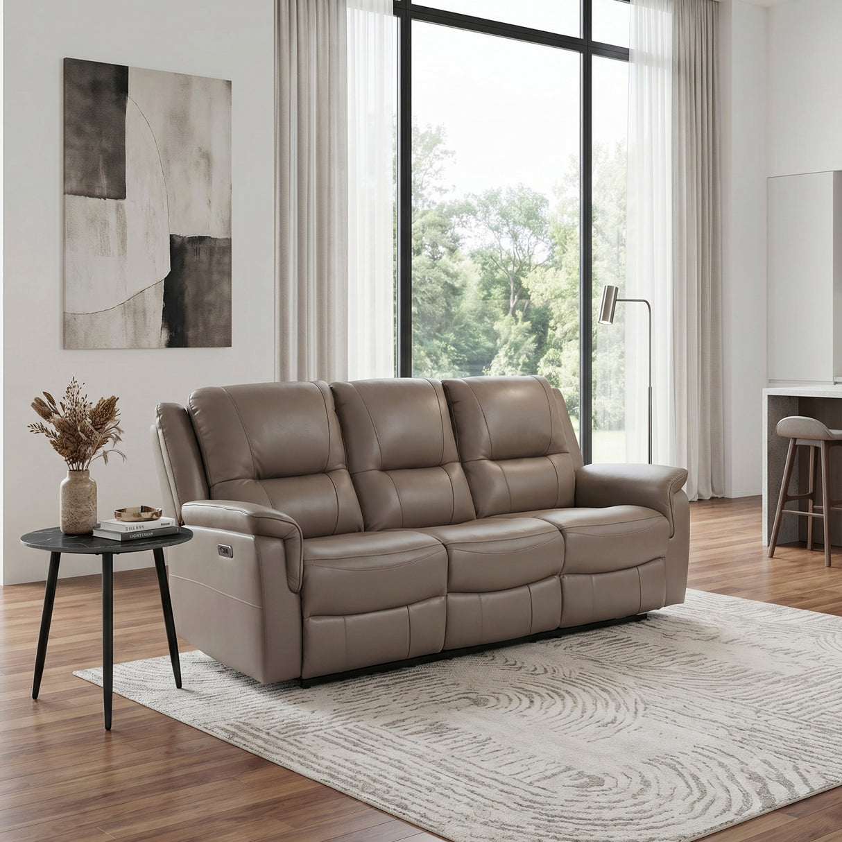 8301DTP-3PW Power Double Reclining Sofa from Homelegance - Luna Furniture