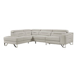 Haven Russet Power Double Reclining Loveseat with Center Console, Hidden Arms Cup Holders, Charging Ports and Wireless Charger from Homelegance - Luna Furniture