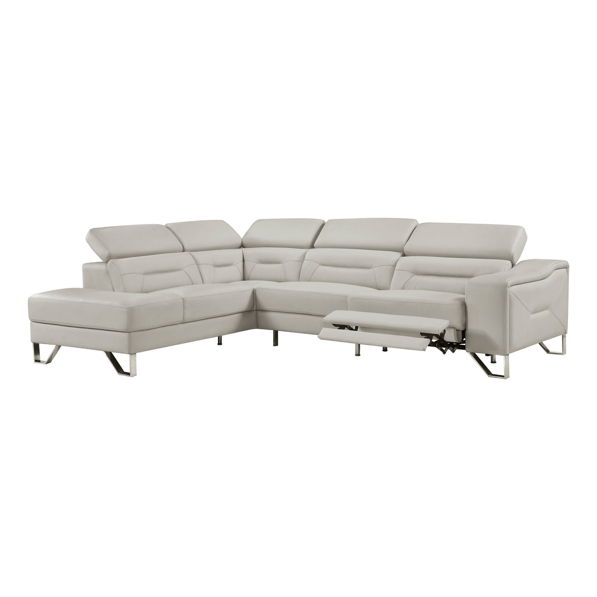 Haven Russet Power Double Reclining Loveseat with Center Console, Hidden Arms Cup Holders, Charging Ports and Wireless Charger from Homelegance - Luna Furniture