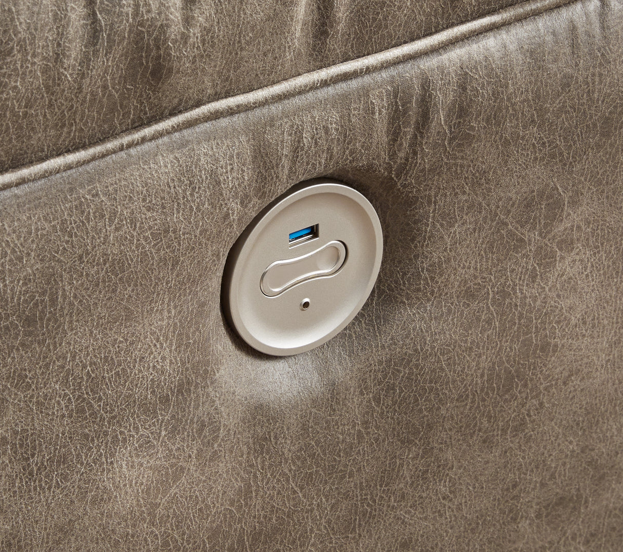 Ravenel Fossil 4-Piece Power Reclining Sectional from Ashley - Luna Furniture