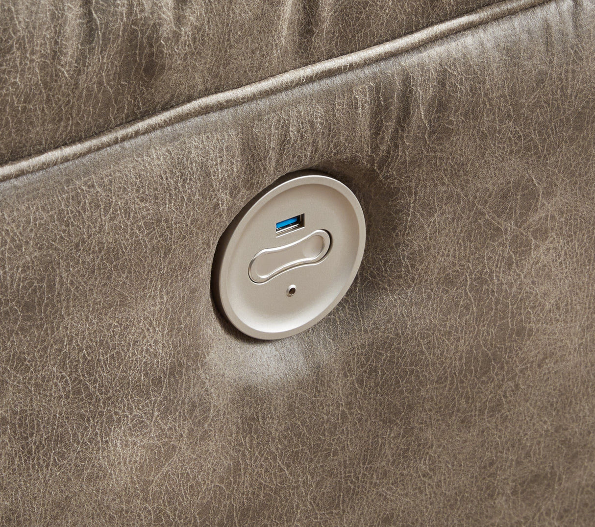 Ravenel Fossil 4-Piece Power Reclining Sectional from Ashley - Luna Furniture