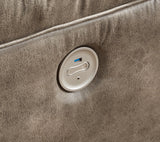 Ravenel Fossil 4-Piece Power Reclining Sectional from Ashley - Luna Furniture