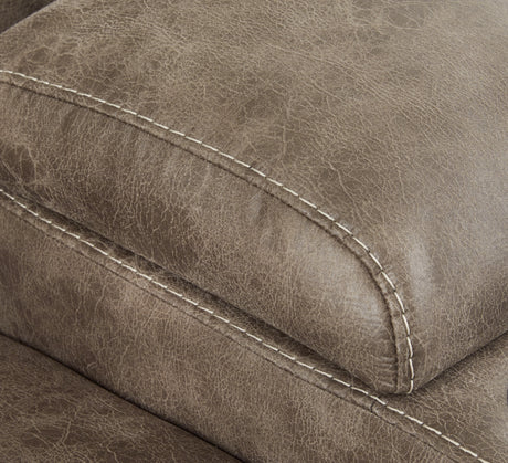 Ravenel Fossil 3-Piece Power Reclining Sectional from Ashley - Luna Furniture