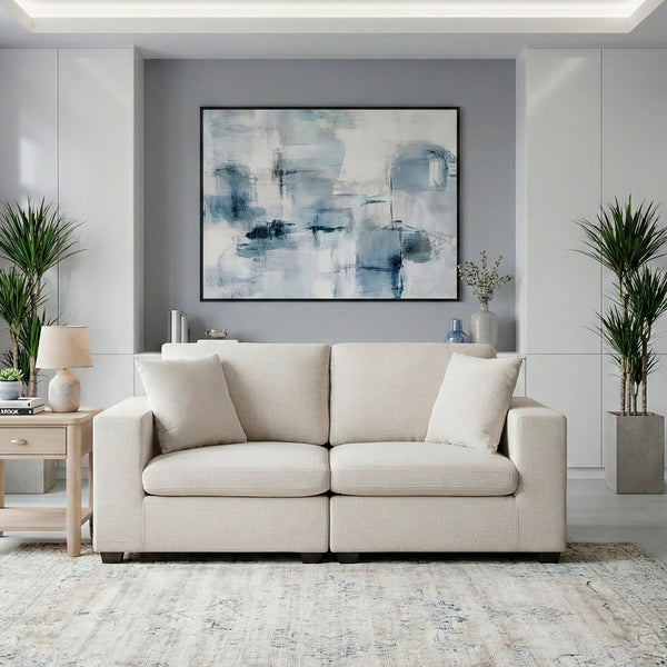 Serenity Beige Loveseat