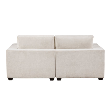 Serenity Beige Loveseat from Homelegance - Luna Furniture