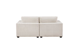 Serenity Beige Loveseat from Homelegance - Luna Furniture