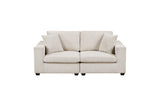 Serenity Beige Loveseat from Homelegance - Luna Furniture