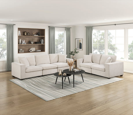 Serenity Beige Sofa from Homelegance - Luna Furniture