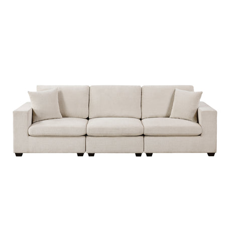 Serenity Beige Sofa from Homelegance - Luna Furniture
