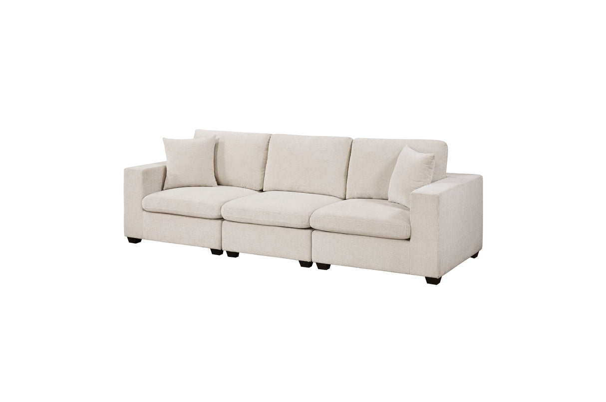 Serenity Beige Sofa from Homelegance - Luna Furniture