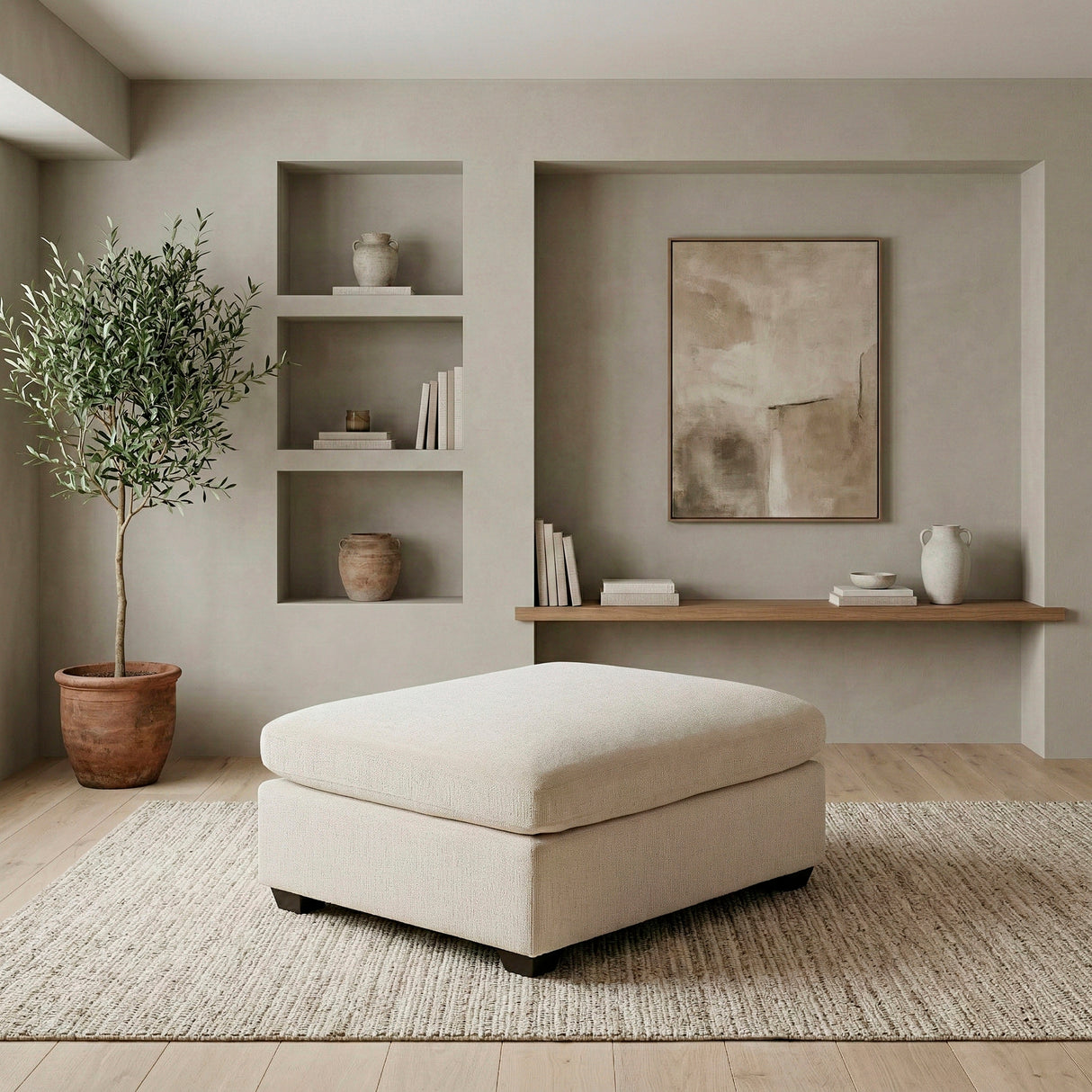 Serenity Beige 4-Piece Modular Sectional from Homelegance - Luna Furniture