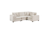 Serenity Beige 4-Piece Modular Sectional from Homelegance - Luna Furniture