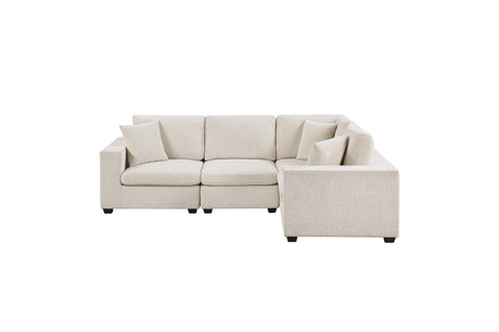 Serenity Beige 4-Piece Modular Sectional from Homelegance - Luna Furniture