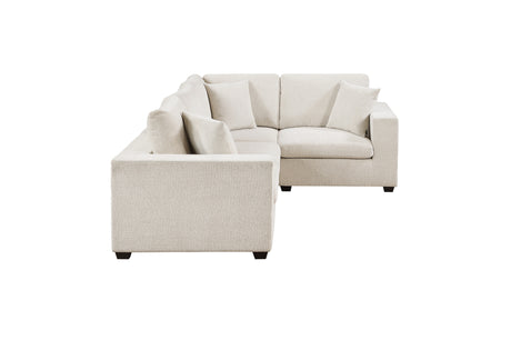 Serenity Beige 4-Piece Modular Sectional from Homelegance - Luna Furniture