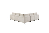 Serenity Beige 5-Piece Modular Sectional from Homelegance - Luna Furniture