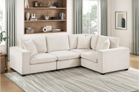 Serenity Beige 4-Piece Modular Sectional from Homelegance - Luna Furniture