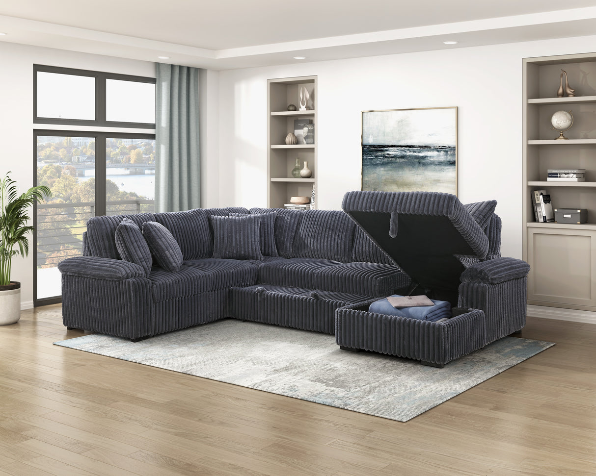 8317DGY*33LRC from Homelegance - Luna Furniture