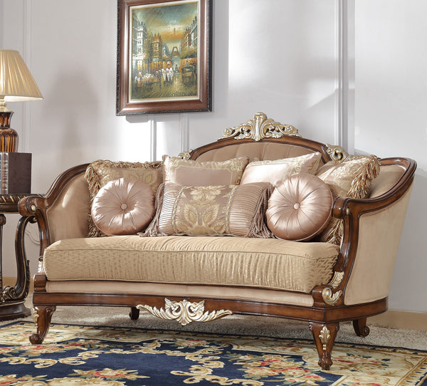 HD-8320 Mahogany Loveseat