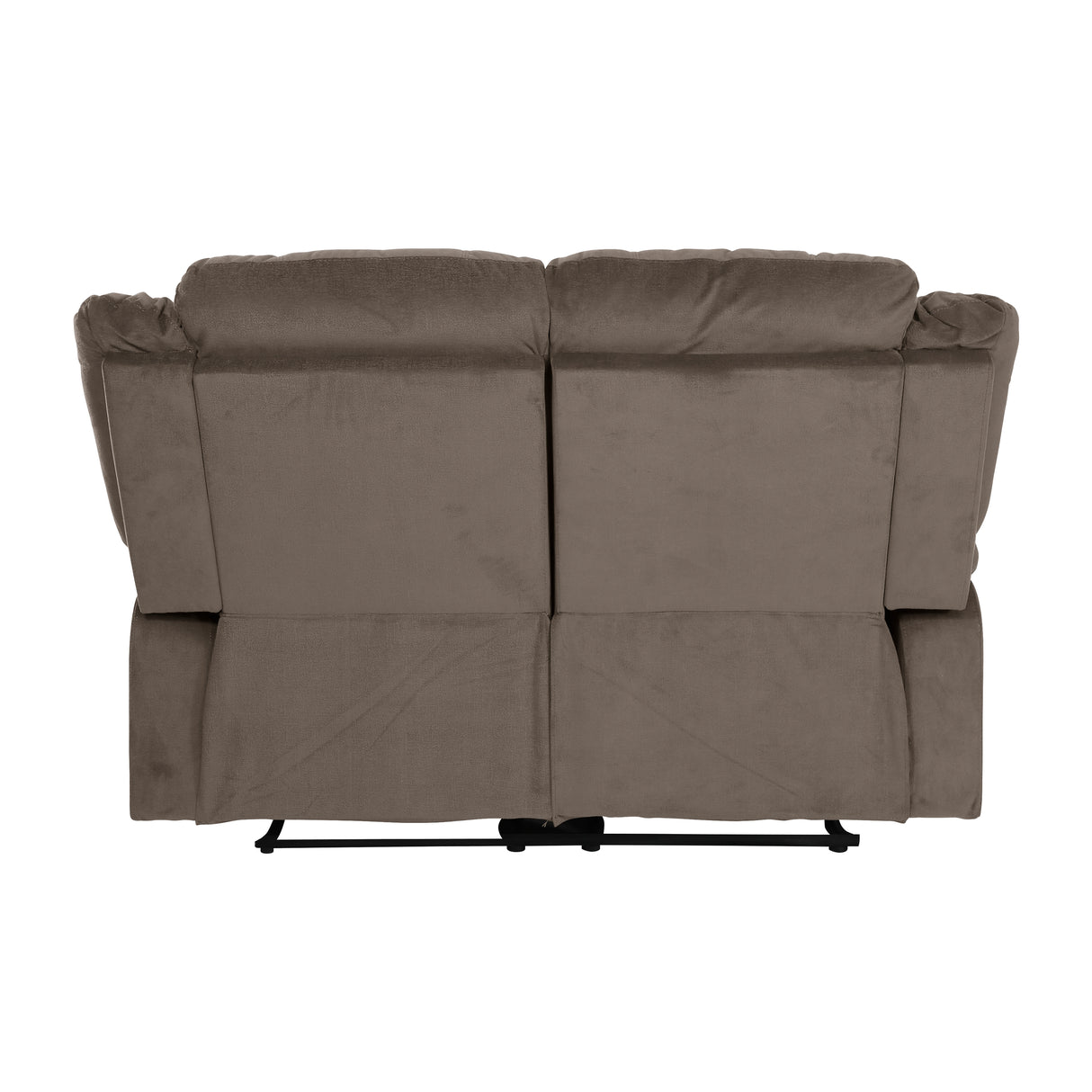 Jarita Chocolate Reclining Chair from Homelegance - Luna Furniture