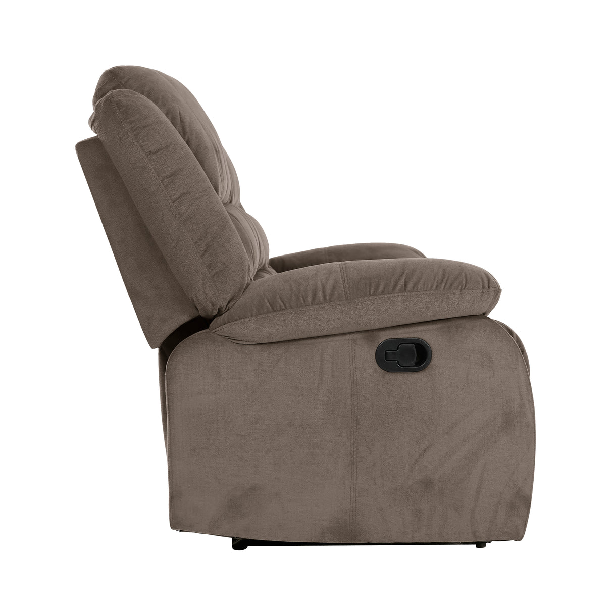 Jarita Chocolate Reclining Chair from Homelegance - Luna Furniture