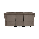 Jarita Chocolate Reclining Chair from Homelegance - Luna Furniture